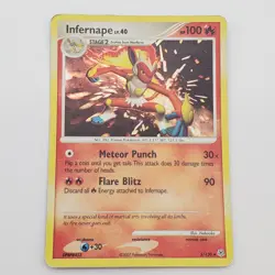 Infernape 5/130 Diamond and Pearl Holo HP - POKEMON TCG - Image 1