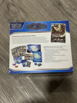 Pokemon Center Exclusive Stellar Crown Elite Trainer Box ETB With Protector! - Image 4