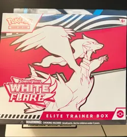 Pokemon TCG White Flare Elite Trainer Box ETB NEW SEALED - Image 1