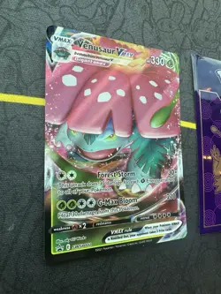 Pokemon Venusaur VMAX SWSH102 Sword & Shield Promo Holo Standard Size 076💎NM💎 - Image 2