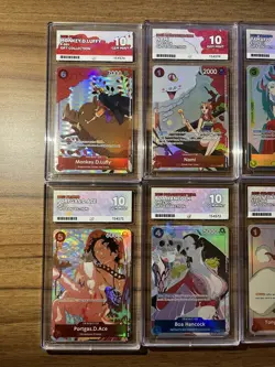 One Piece Card Game Gift Collection 2023 complete ACE 10 set Luffy Nami Boa - Image 2