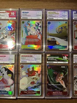 One Piece Card Game Gift Collection 2023 complete ACE 10 set Luffy Nami Boa - Image 3