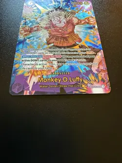 One Piece CCG Monkey D Luffy EB02-061 SEC SP - PRB02 Premium Booster - EX/LP - Image 4