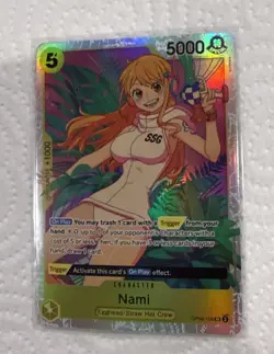 One Piece Tcg Two Legends Nami OP08-106 Super Rare NM English - Image 1