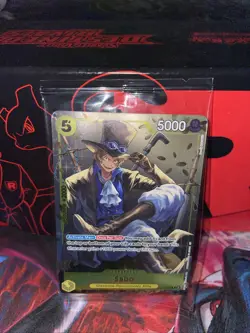 One Piece: Sabo P-073 Promo Card *SEALED* From Tin - Vol.2 English - Image 1
