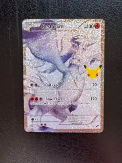 RESHIRAM 113/114 CLASSIC COLLECTION CELEBRATIONS Pokemon Card - NM - Image 1