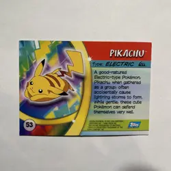 Topps 2004 Pokemon Pikachu #53 Advanced Challenge Foil Card - Image 2