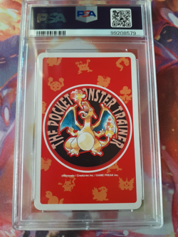 1996 Pokemon Fearow 8 of Clubs Red Charizard Poker Playing Card PSA 10 Gem Mint - Image 2