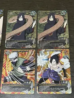 Naruto original TCG Super Rare 7 card/lot - Image 2