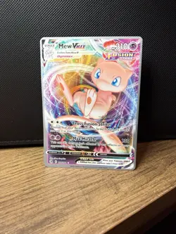 Mew VMAX 114/264 Ultra Rare Pokemon World Championships 2022 Deck Promo Card MP - Image 1