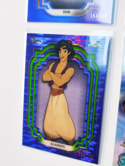 2024 TOPPS CHROME TRADING CARDS DISNEY PIXAR PURPLE REFRACTORS X 4 TOD MIRABEL - Image 4