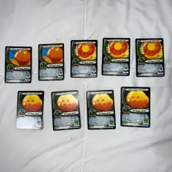 LOT 9 CARDS Alt Namekian Dragon Ball 4/5/7:DBZ CCG Lot (Score) READ DESCRIPTION - Image 1
