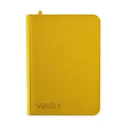 Vault X Sunrise Yellow 9-Pocket Exo-Tec Zip Binder - 360 Cards - New - Image 1