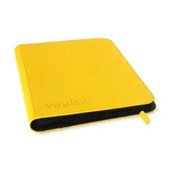Vault X Sunrise Yellow 9-Pocket Exo-Tec Zip Binder - 360 Cards - New - Image 3