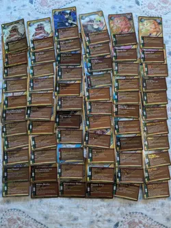 Naruto TCG CCG Jutsu 100+ Card Lot ALL Rare Some First Edition/Foil - Image 1