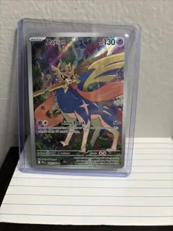 Zacian 100/094 Phantasmal Flames Illustration Rare Holo (1 Card) - Image 1