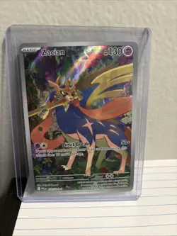 Zacian 100/094 Phantasmal Flames Illustration Rare Holo (1 Card) - Image 3