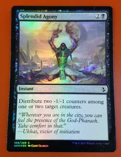 1x Splendid Agony | FOIL | Amonkhet | MTG Magic Cards - Image 1