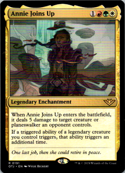Annie Joins Up #191 || MTG - Outlaws of Thunder Junction || 2024 - Image 1