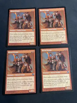 MtG X4 Blood Knight Planar Chaos Magic the Gathering - Image 1