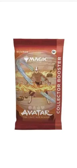 Avatar The Last Airbender MTG Magic Collector Booster Pack In Hand -HELPS STRAYS - Image 3
