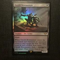 1x Orcish Bowmasters *FOIL* - Lord of the Rings: Tales of Middle Earth Rare NM - Image 1