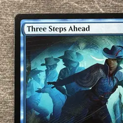 Three Steps Ahead – Outlaws of Thunder Junction (OTJ) #75 NM Non‑Foil MTG - Image 2