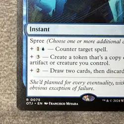 Three Steps Ahead – Outlaws of Thunder Junction (OTJ) #75 NM Non‑Foil MTG - Image 4