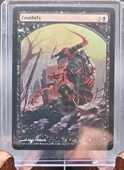 Zombify Magic Player Rewards MTG Regular Lightly Played - Image 3