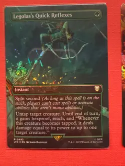 Mtg LTR— Legolas’s Quick Reflexes — Foil —NM - Image 1