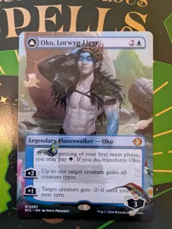 Oko, Lorwyn Liege (Borderless) Lorwyn Eclipsed Regular MTG NM - Image 1