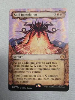 Soul Immolation - (Showcase) Lorwyn Eclipsed MTG NM - Image 1