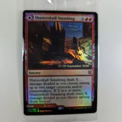 Shatterskull Smashing - Prerelease Sealed Foil Mythic Zendikar Rising - Image 1