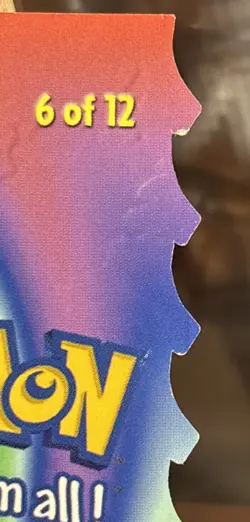 Pokemon Card - Charizard 6 Of 12 Topps Die Cut #06 Evolution - Image 4