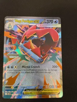 Pokemon TCG Mega Feraligatr Ex 043/217 Ascended Heroes - Pack Fresh - Image 1