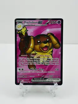 🔥Pokemon TCG-Dachsbun ex-160/142-Sv07: Stellar Crown-Holo-M/NM!🔥 - Image 1