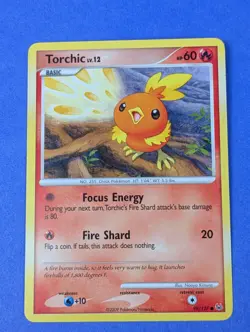 Torchic - 99/127 - Common Platinum - Pokemon Card - NM - Image 1