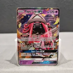 Tapu Lele GX 60/145 Guardians Rising Holo Rare Pokemon Card - Image 1