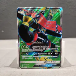 Tapu Bulu GX 130/147 Burning Shadows Full Art Holo Pokemon Card - Image 1
