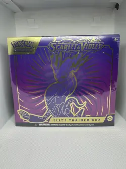 Pokemon Scarlet And Violet Base Set Elite Trainer Box Miraidon ETB SV1 Sealed - Image 1