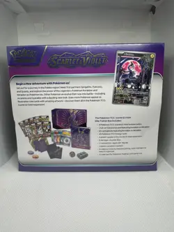 Pokemon Scarlet And Violet Base Set Elite Trainer Box Miraidon ETB SV1 Sealed - Image 2