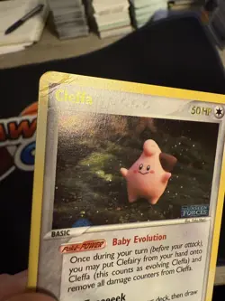 Yuka Morii Cleffa 21/115 Unseen Forces Stamped Reverse Holo Pokemon TCG - Image 2