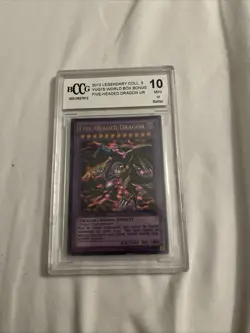 Yu-Gi-Oh! Five-Headed Dragon & Pokemon Mesprit Graded Limited Edition Lot - Image 1