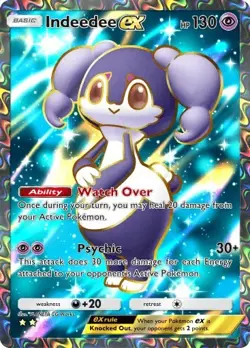 Indeedee EX Full Art Pokemon TCG Pocket 2 Star (English) (Digital) - Image 1