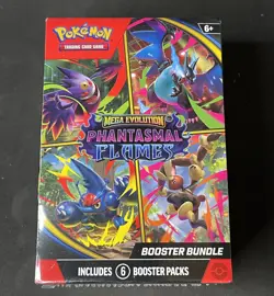 Pokemon TCG: Phantasmal Flames Factory Sealed Booster Bundle Box - Image 1