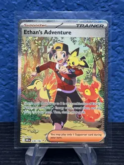 2025 Pokemon Ethan's Adventure Special Illustration Rare Destined Rivals 236/182 - Image 1