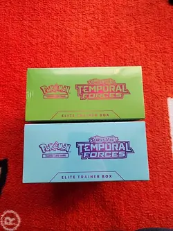 Pokemon TCG Temporal Forces Elite Trainer Box ETB Set Of 2 NEW & Sealed - Image 4
