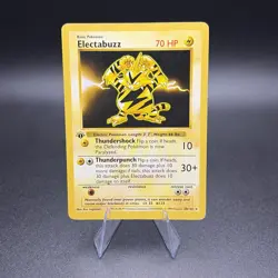 Pokemon Electabuzz 020/102 First Edition Base Set (Shadowless) Regular - Image 1