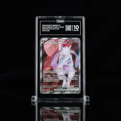 2025 Pokemon Destined Rivals Team Rocket's Mewtwo ex #213/182 TAG 10 - Image 1