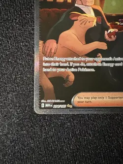 Pokemon SV 151 Special Illustration Giovanni's Charisma 204/165 MP - Image 4